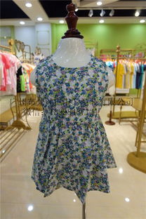 抚州永高人折扣童装a字裙尾货工厂货源