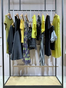 杭州韩版时尚女装品牌韩序19夏女连衣裙套装 品牌折扣女装哪里有