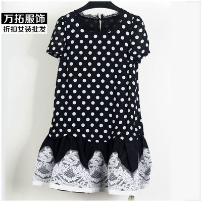 【新到货浙江茜茜沃品牌女装库存折扣批发巴洛克风格图案大码连衣裙】价格_厂家 - 中国供应商