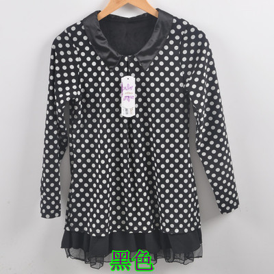 厂家批发慕纯 秋宽圆点纯色长袖加厚假两件套连衣裙 天猫货源图片,厂家批发慕纯 秋宽圆点纯色长袖加厚假两件套连衣裙 天猫货源图片大全,深圳市富欣娜服饰-