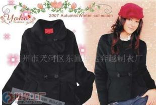 批发韩国著名女装品牌YOKO 冬装 瑞丽 澳贝绒外套_服装服饰_世界工厂网中国产品信息库