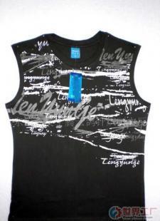 批发印花T恤,全棉T恤,运动衫,童装,背心,短裤(图)_服装服饰_世界工厂网中国产品信息库