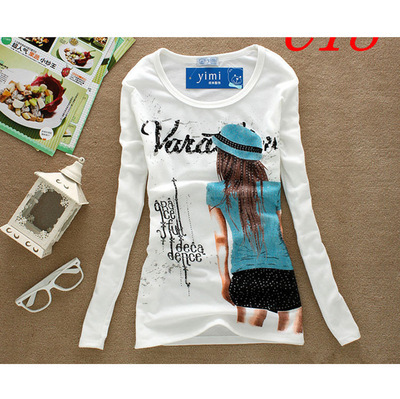 时尚女孩镶钻印花服装批发与定制 东阳市白云创辉印花厂解析